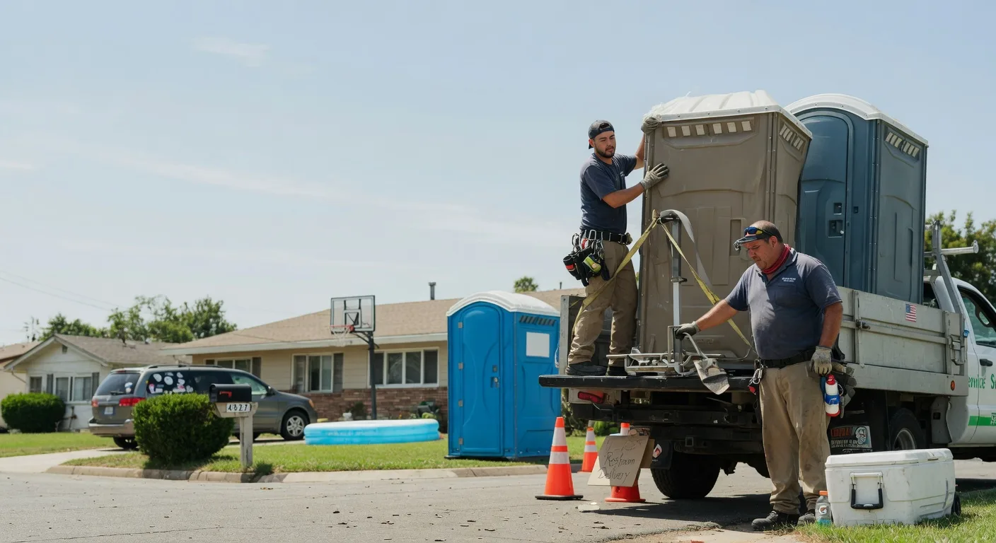 Porta Potty Rental in Milford, KS near me